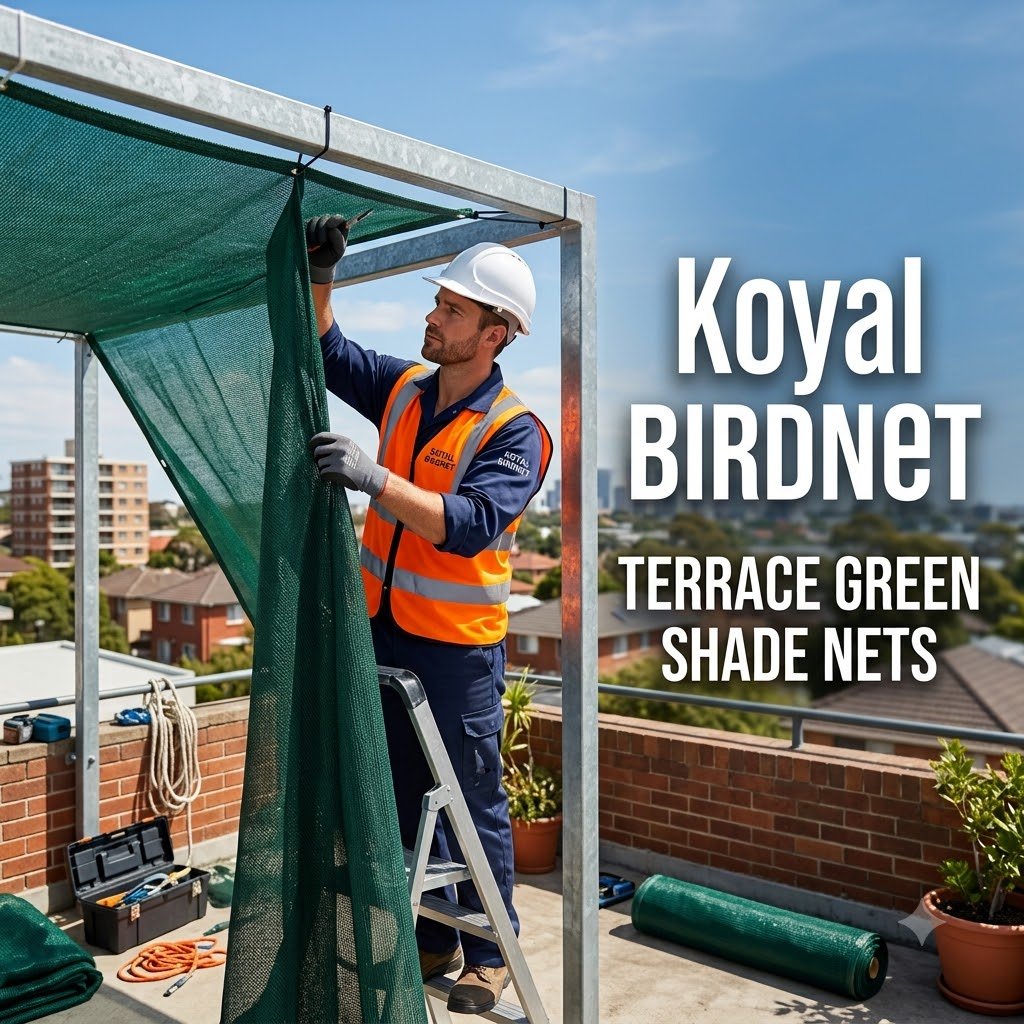 Terrace Green Shade Nets