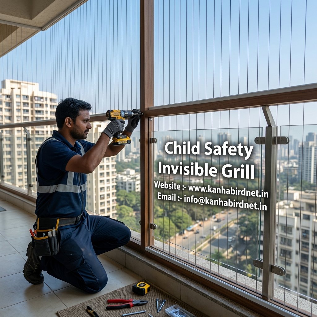 Child Safety Invisible Grill