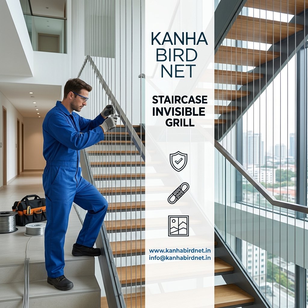 Staircase Invisible Grill