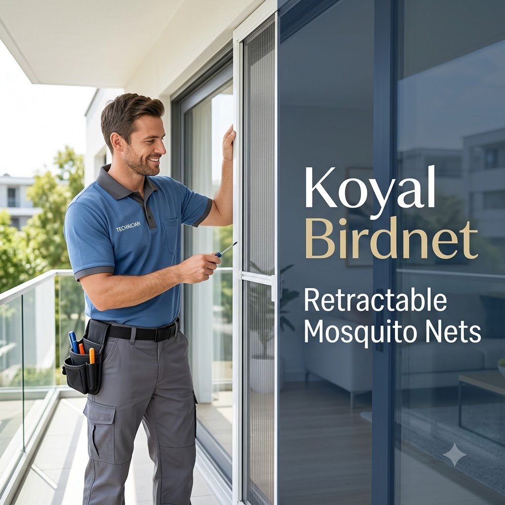 Retractable Mosquito Nets