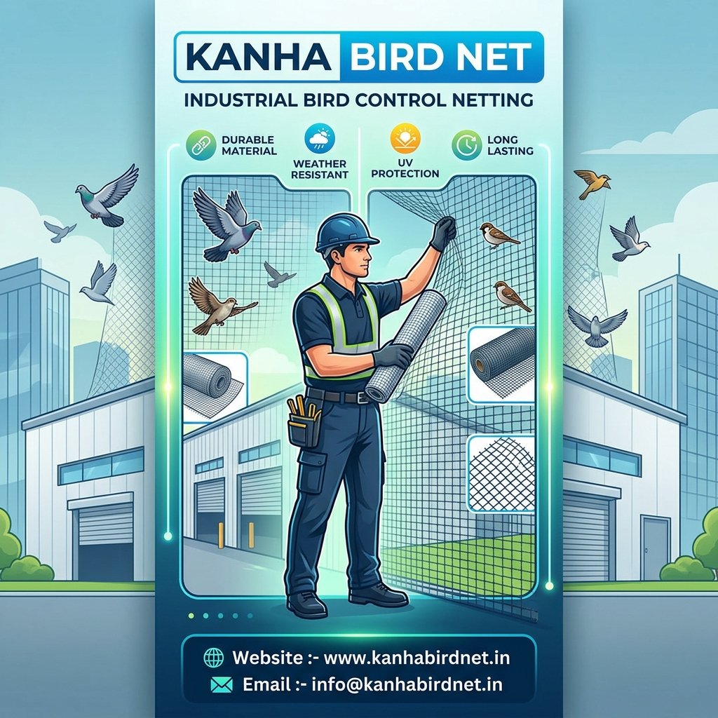 Industrial Bird Control Netting