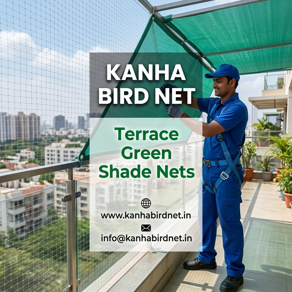 Terrace Green Shade Nets