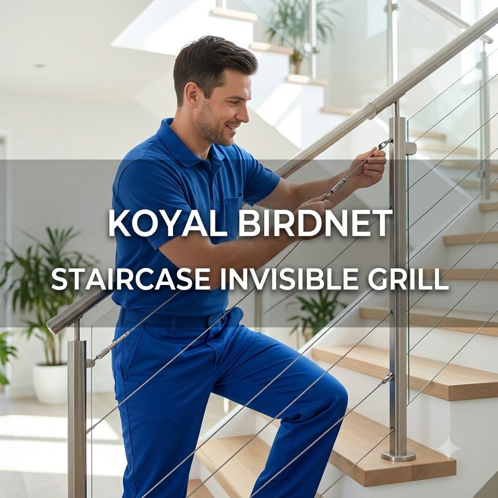 Staircase Invisible Grill